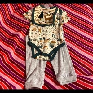 3 piece 6-9M outfit